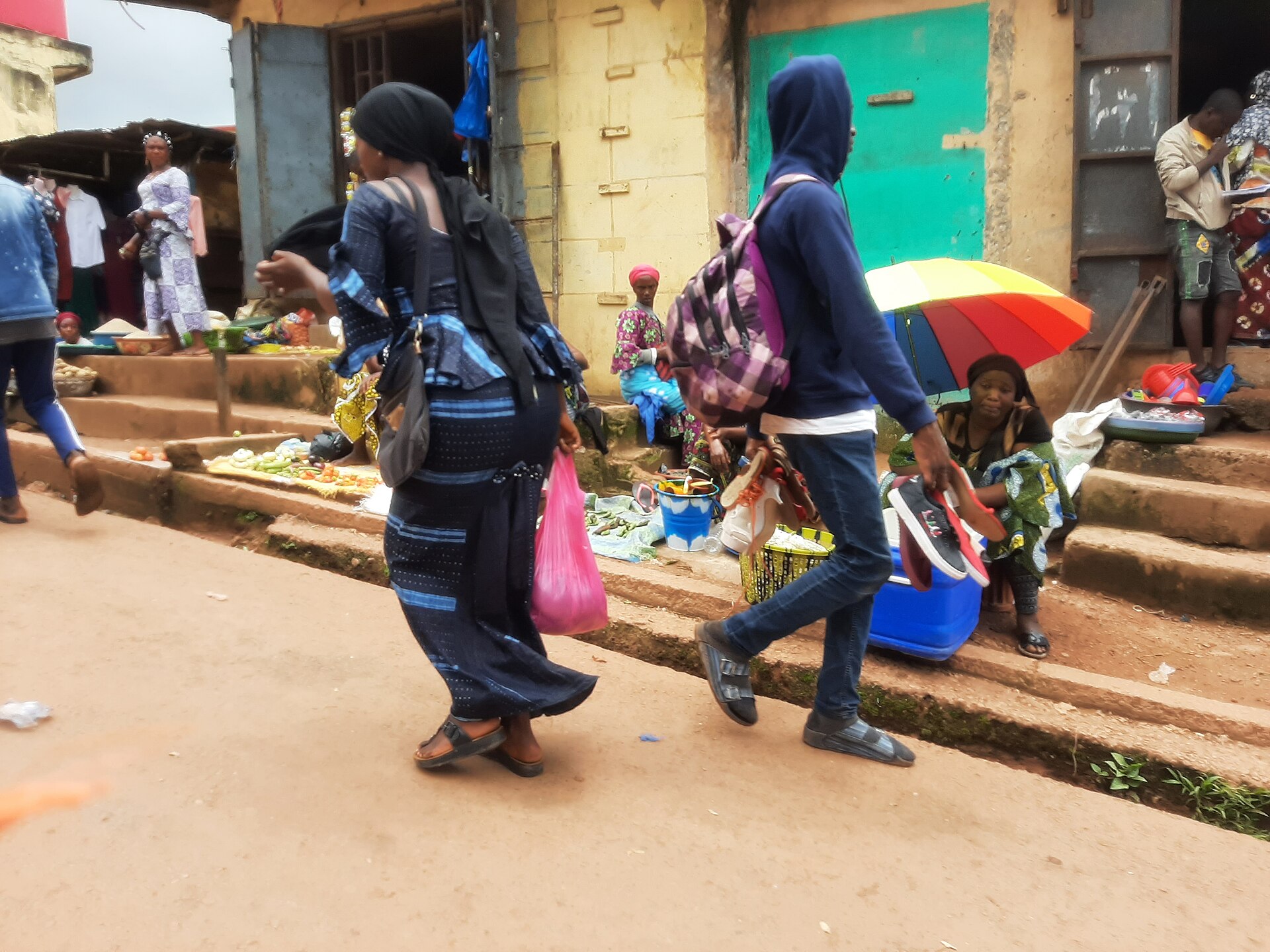 Le marché de Labé