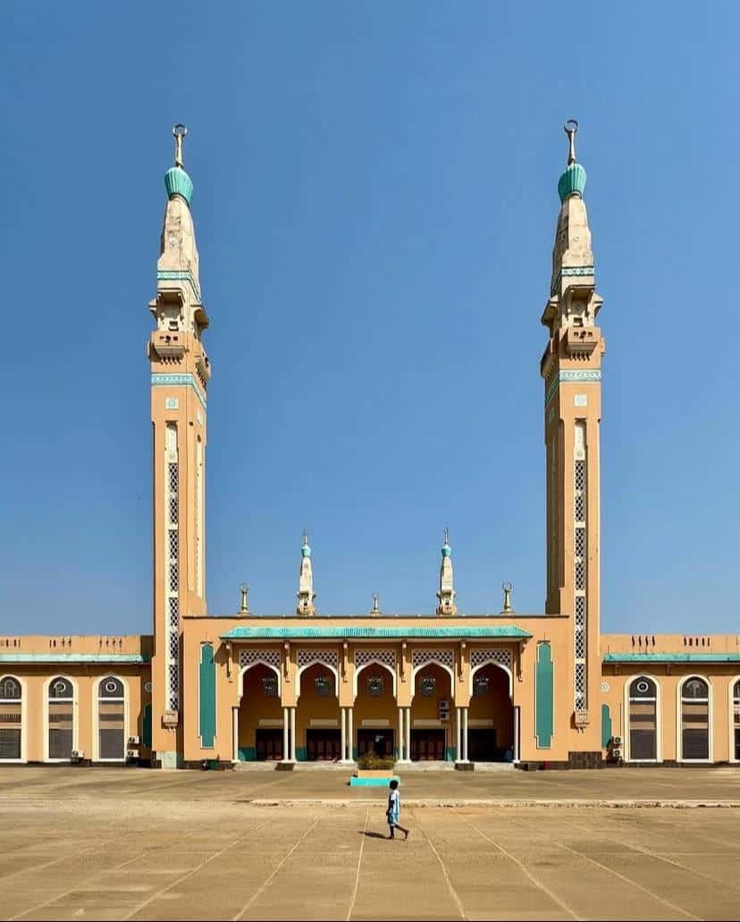 Entrée de la Grande Mosquée de Conakry