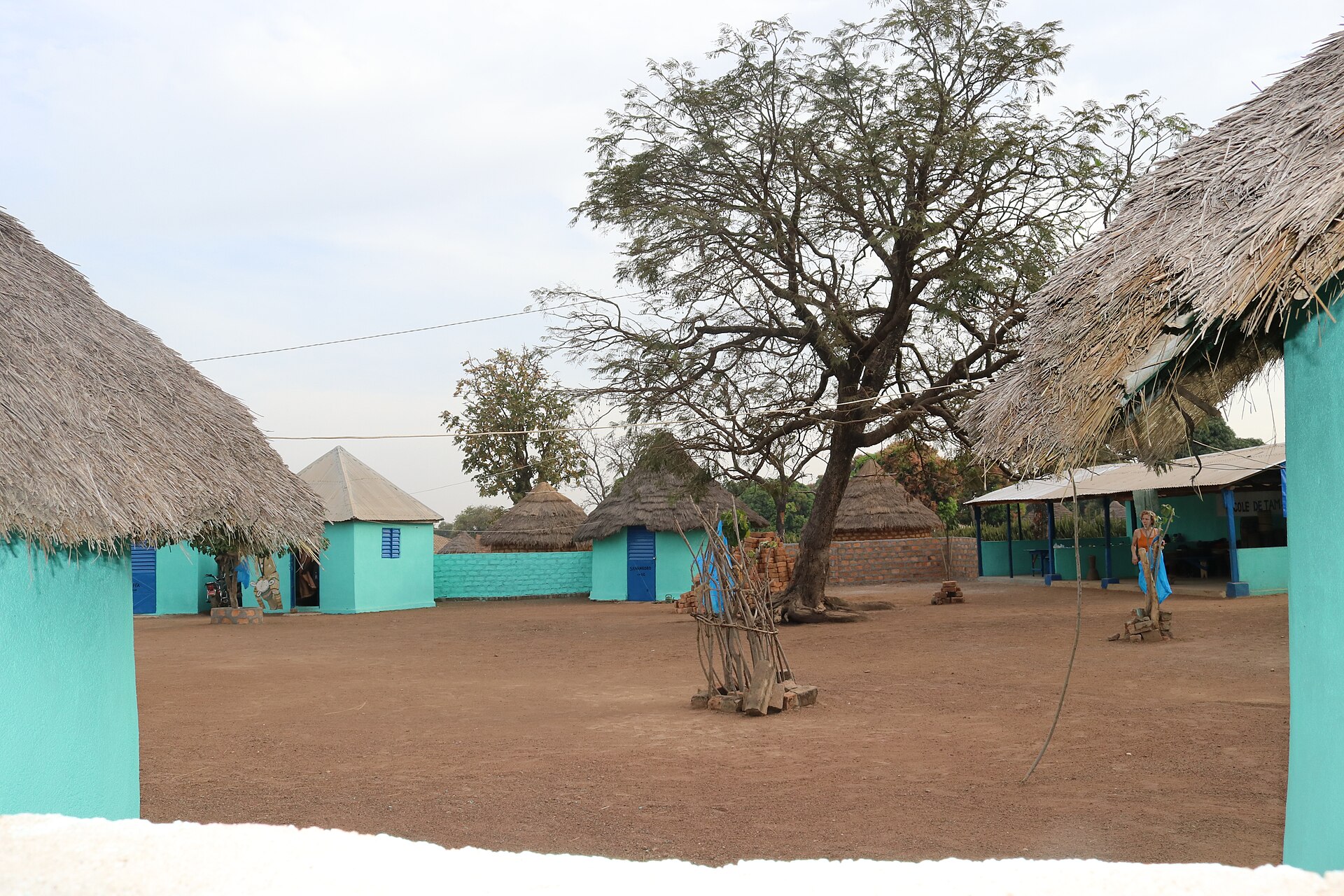 Une école de djembé en Guinée