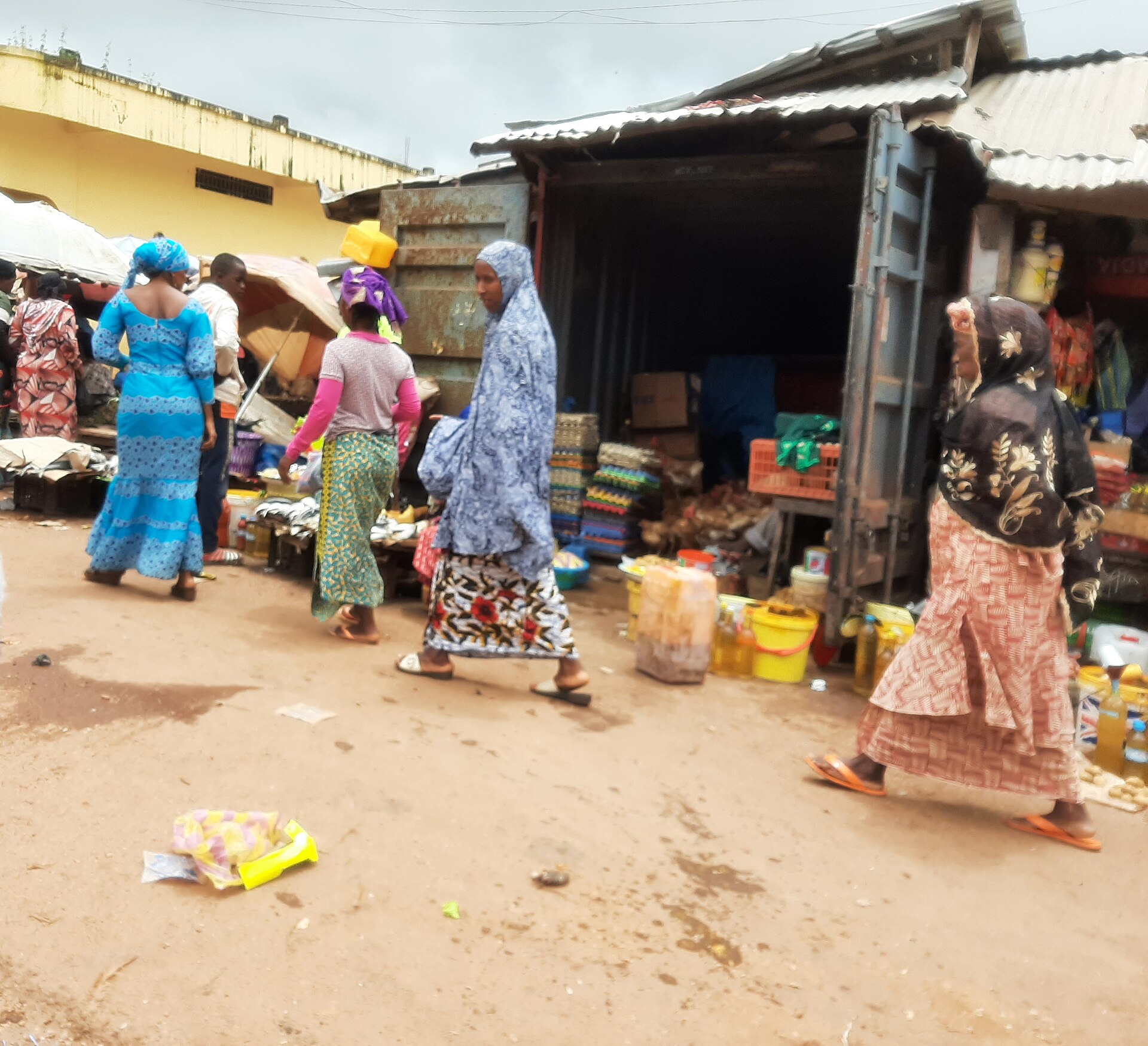 Le marché de Labé