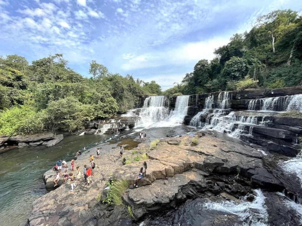Chutes et rochers de la Soumba