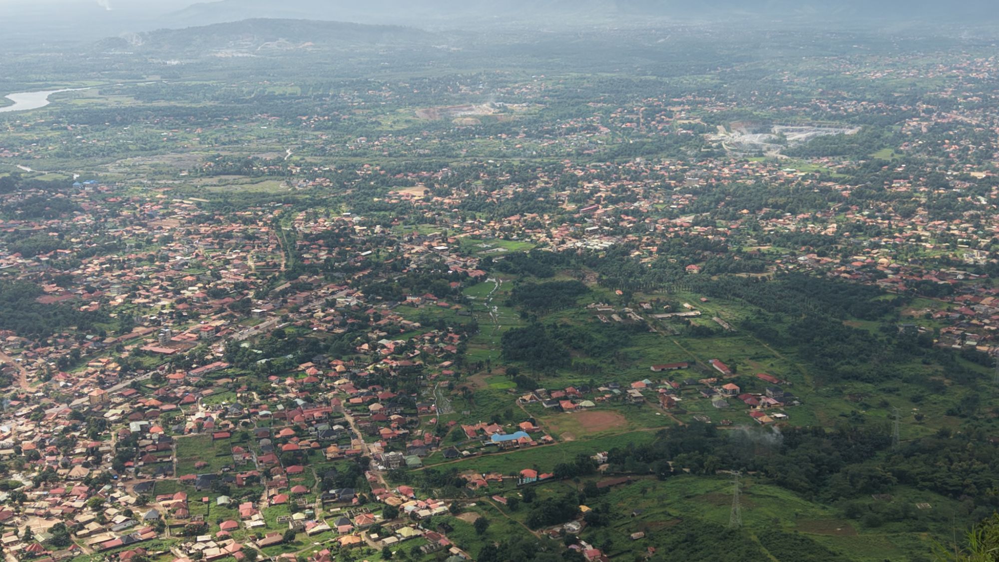Le Grand Conakry vu du sommet
